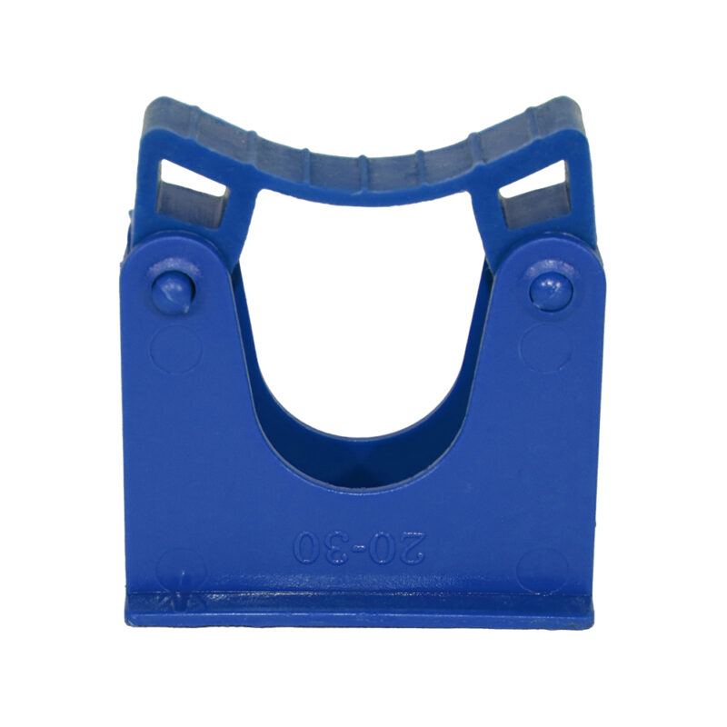 Janitorial Wall Rail Bracket Blue