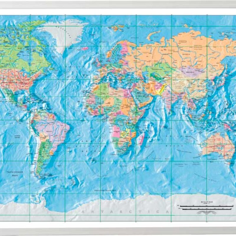 World AA Map (1200*900mm)