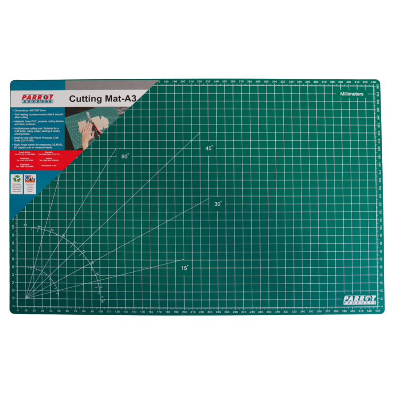 Parrot Self Healing Cutting Mat A3