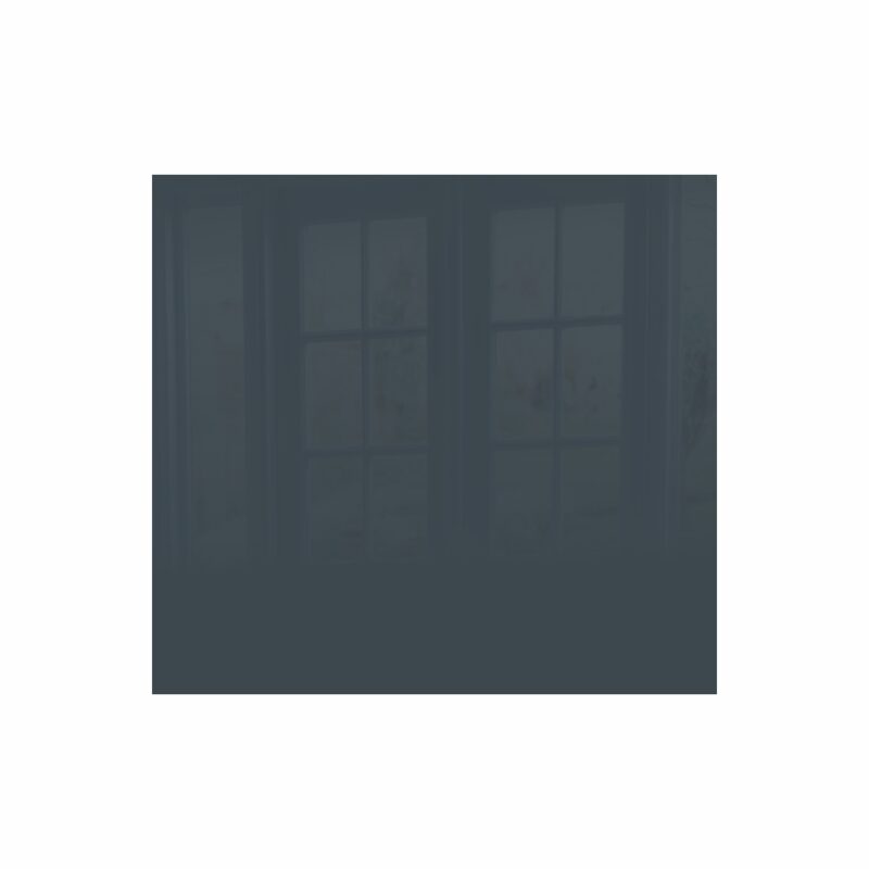 Decorative Glass Wall Tile (598 X 650 X 6mm) Grey Blue