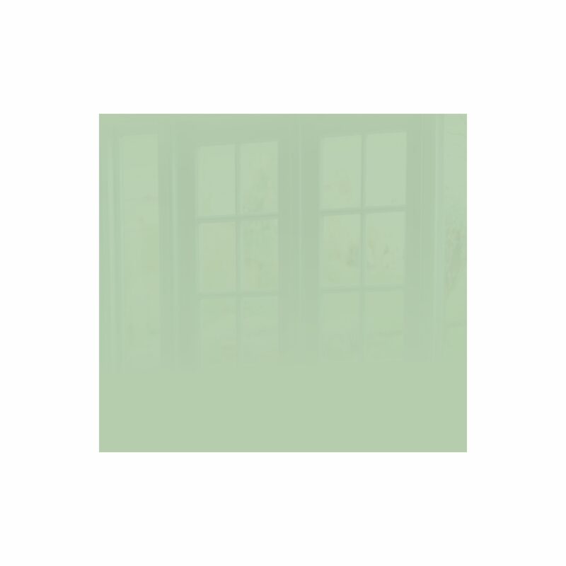 Decorative Glass Wall Tile (598 X 650 X 6mm) Pastel Green