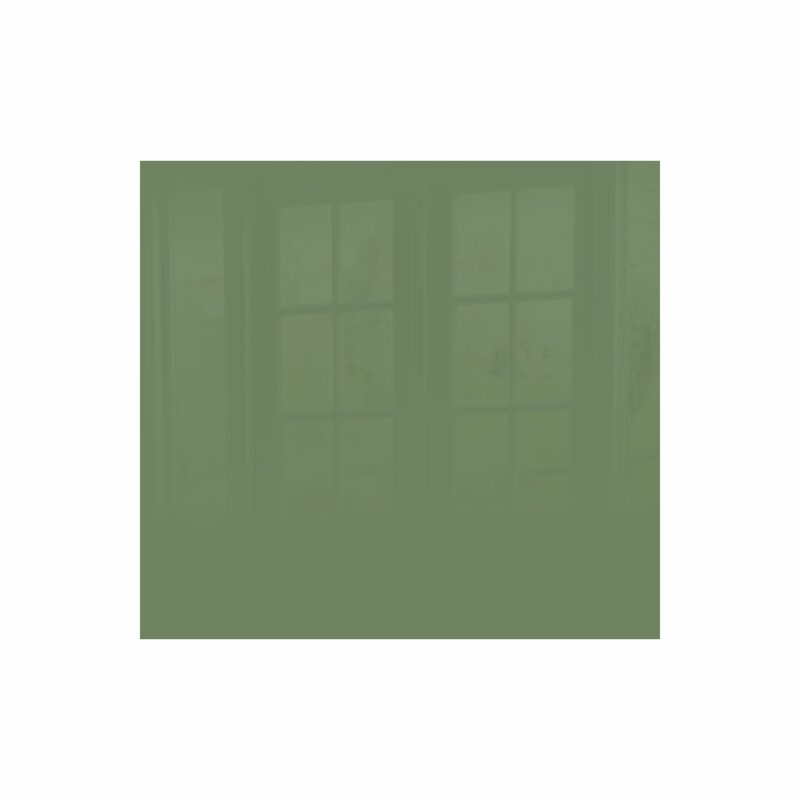 Decorative Glass Wall Tile (598 X 650 X 6mm) Reseda Green