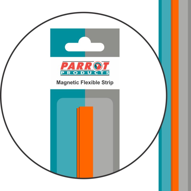 Magnetic Flexible Strip (1000*10mm – Orange)