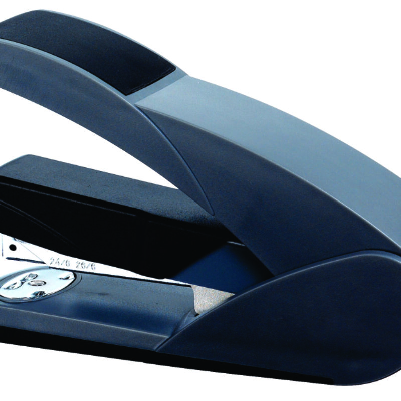 Light Touch Plastic Stapler 105*(24/6 26/6) Black