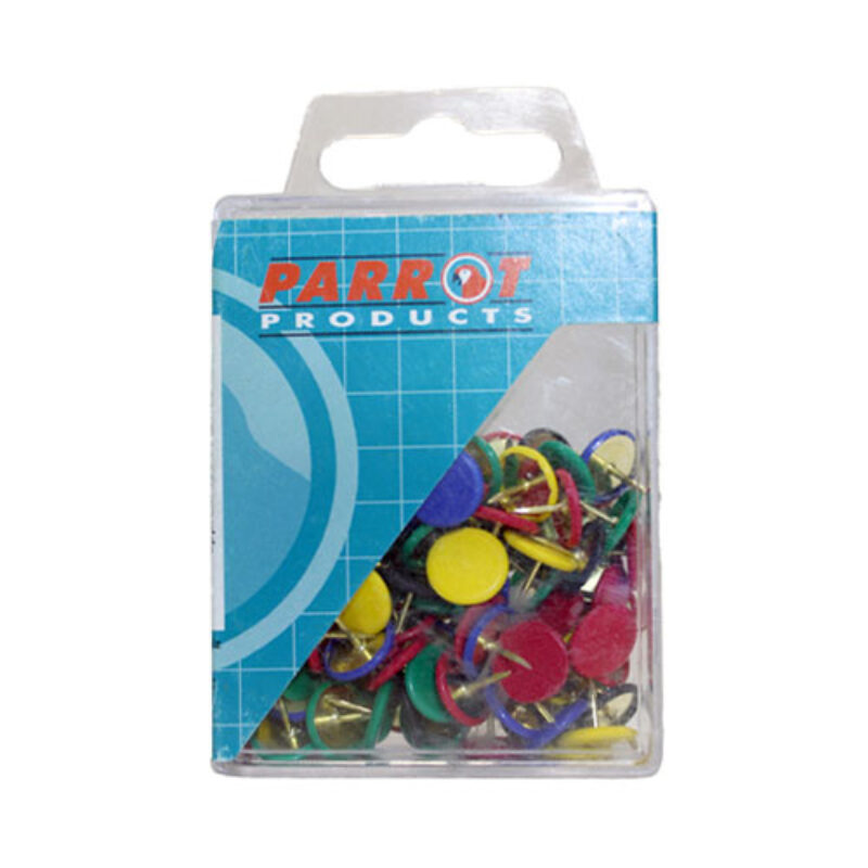 Drawing Pins (Boxed Pack 100 – Assorted)