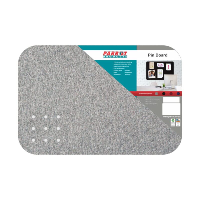 Adhesive Pin Board (No Frame – 450*300mm – Grey)