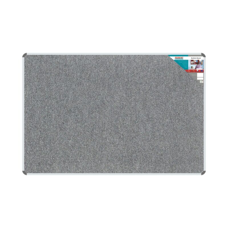 Bulletin Board Ribbed Aluminium Frame (1800x1200mm – Laurel)