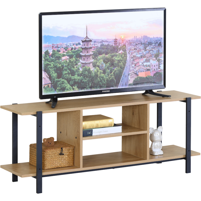 Everfurn Sable TV Stand – Oak