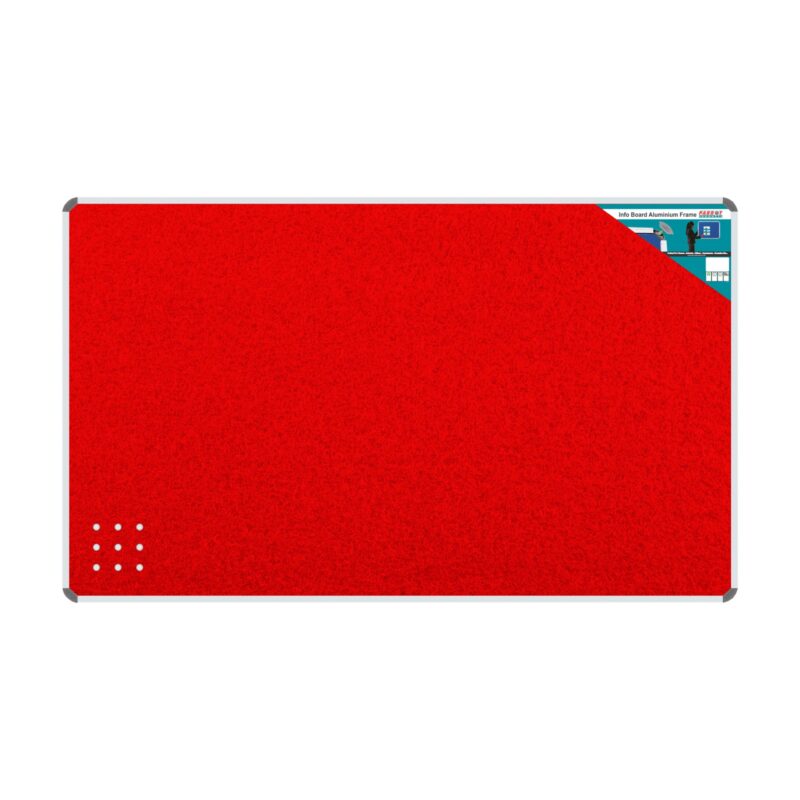 Info Board (Aluminium Frame – 2400*1200mm – Red)