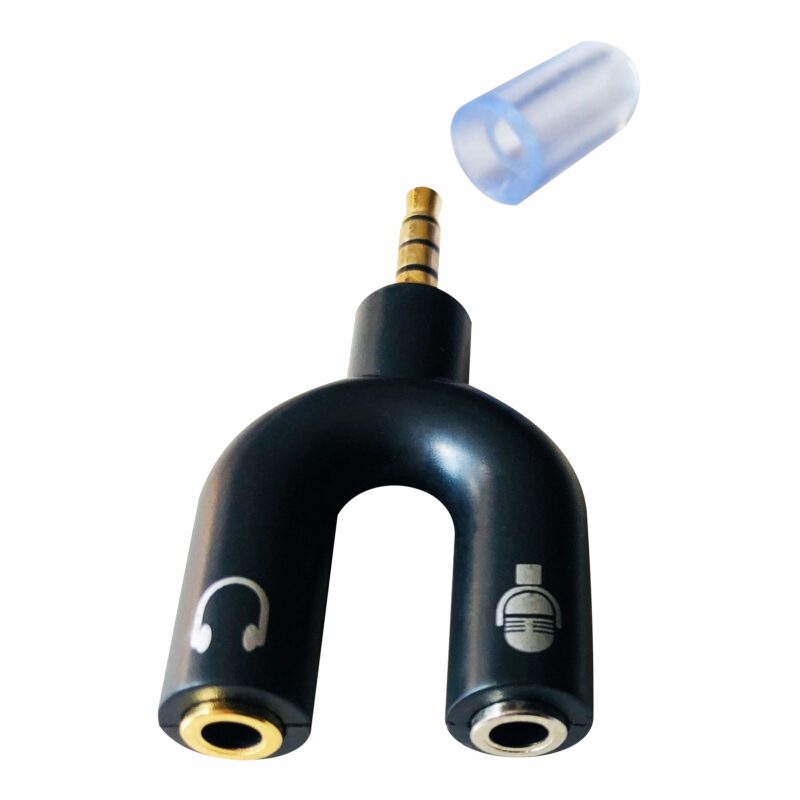 3.5mm Stereo Male to 2 x Stereo Female