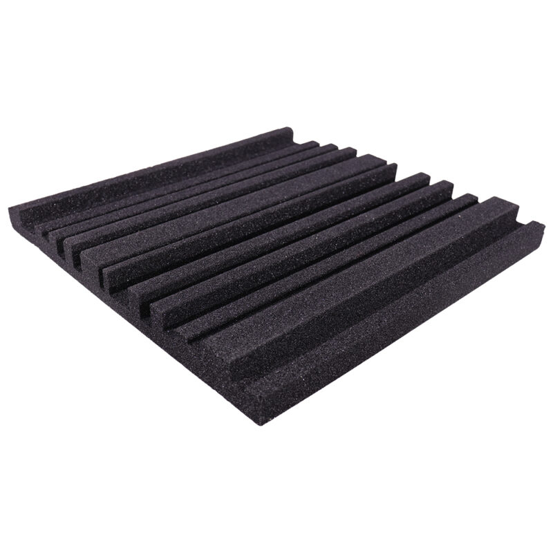 Acoustic Panel Cityscape 500mmx500mm Black