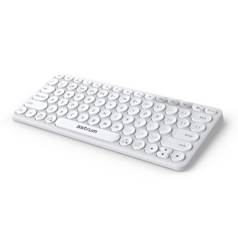 Dual Mode Mini Wireless Keyboard – KT200 – White