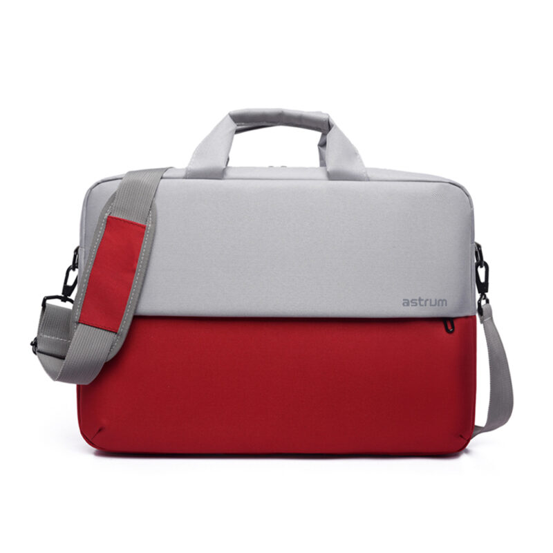 Sling Bag 15" Dual-Color with Multiple Pockets Red/Grey – LB110