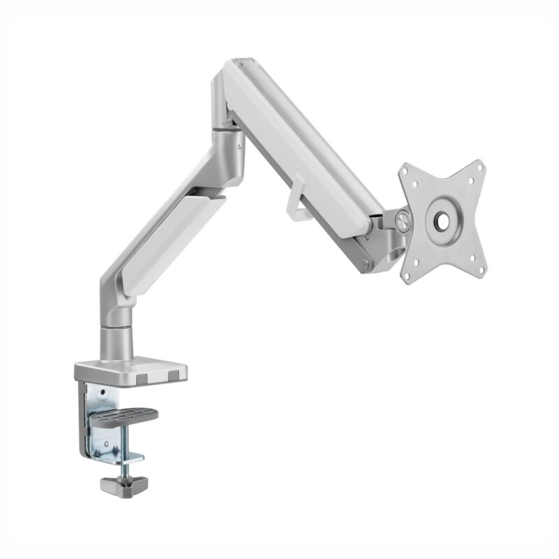 Single Monitor Clamp Bracket with Gas Spring Arm