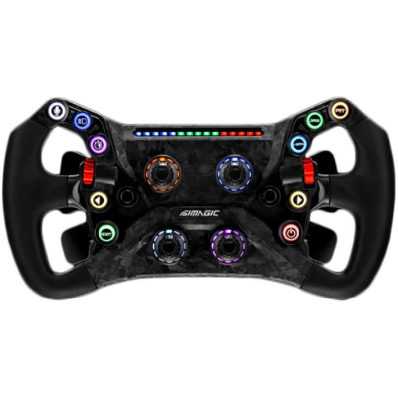 SIMAGIC GT NEO 300 mm Steering Wheel, QR50, Shifters + Dual Clutch, S214