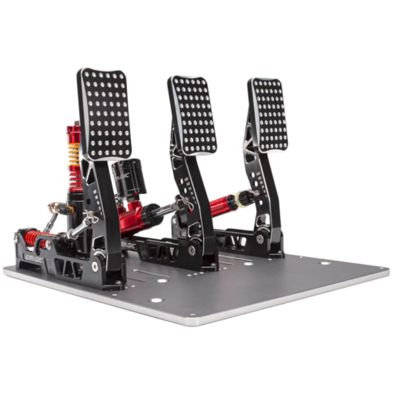 SIMAGIC Hydraulic 3‑Pedal Set with 200 kg Load Cell, S310