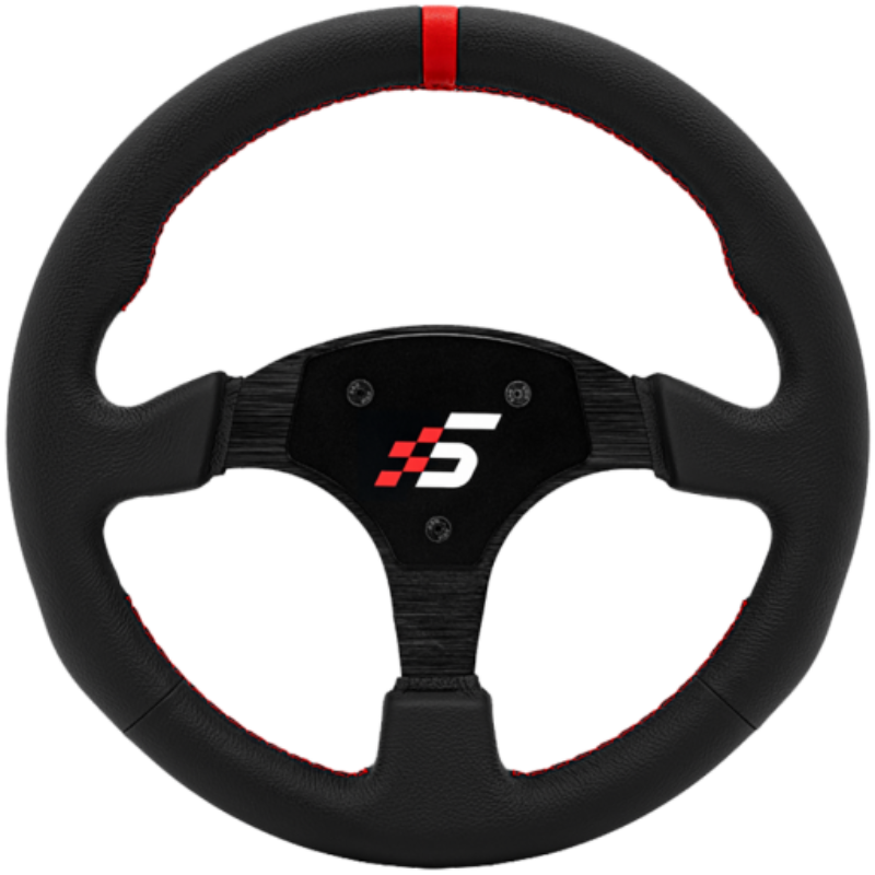SIMAGIC Round Steering Wheel 330 mm, without HUB, leather