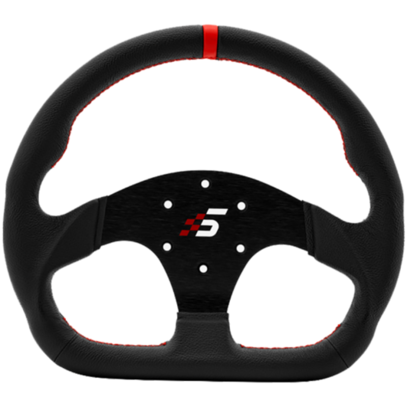 SIMAGIC D-Shaped Steering Wheel Rim 325mm without HUB, leather,S403