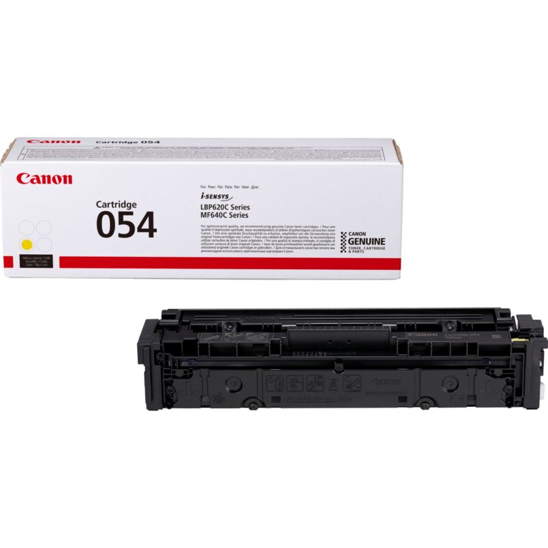 Canon 054 Toner Cartridge (Yellow)