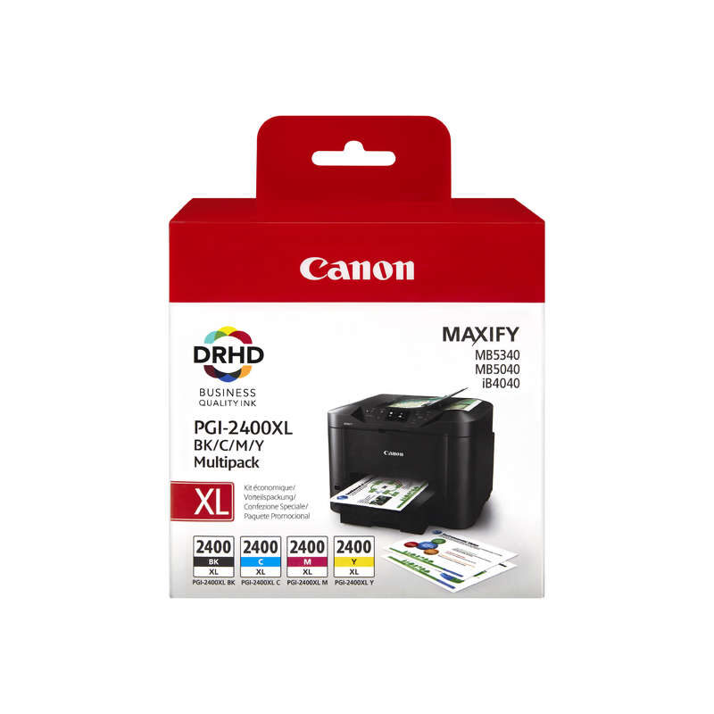 Canon-Ink-PGI-2400XL BK/C/M/Y EMB Multi