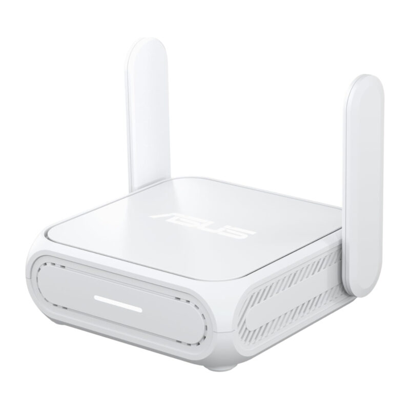 ASUS Go Wi-Fi 7 Dual-Band Travel Router with 5G – White
