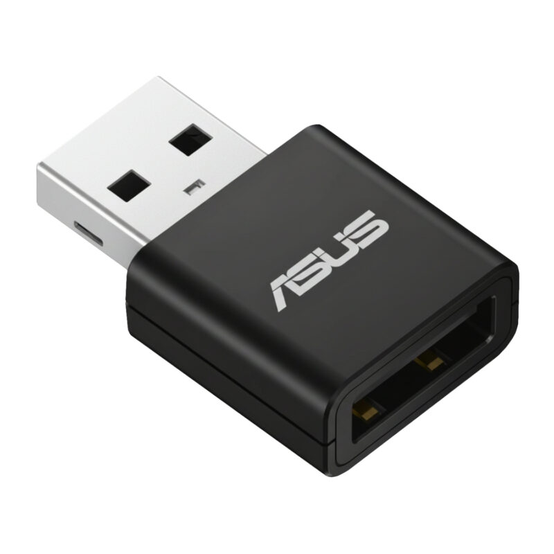 ASUS Tri-band Wi-Fi 7 Nano USB Adapter – Bluetooth Compatible
