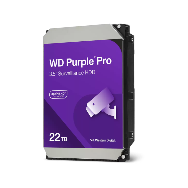 WD Purple Pro Smart Video 22TB 3.5″ SATA Internal HDD