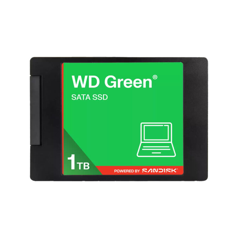 SanDisk WD Green SATA 2.5″ Cased 1TB SSD