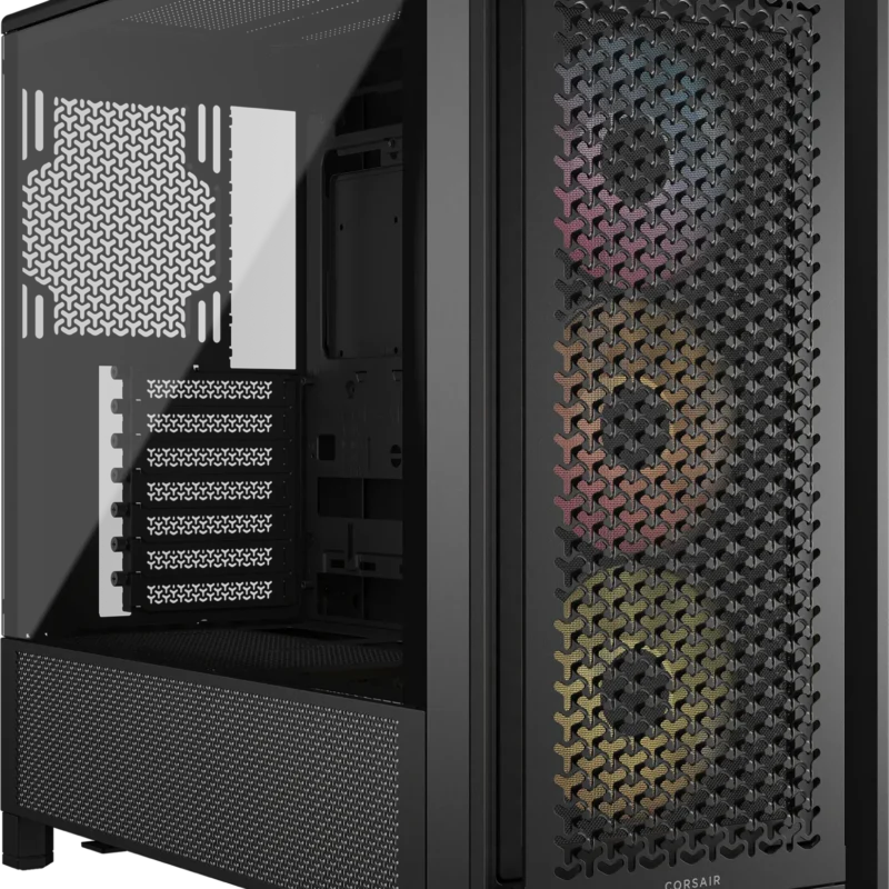 FRAME 4000D RS ARGB Black Mid-Tower PC Case; 2x 3.5” |  2x 2.5” Drive Bays; Up to 360mm Radiator; 3x RS ARGB PWM Fans;