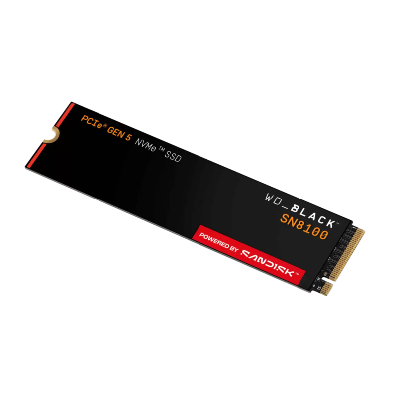 WD BLACK SN8100 NVMe SSD – 1TB, Without Heatsink
