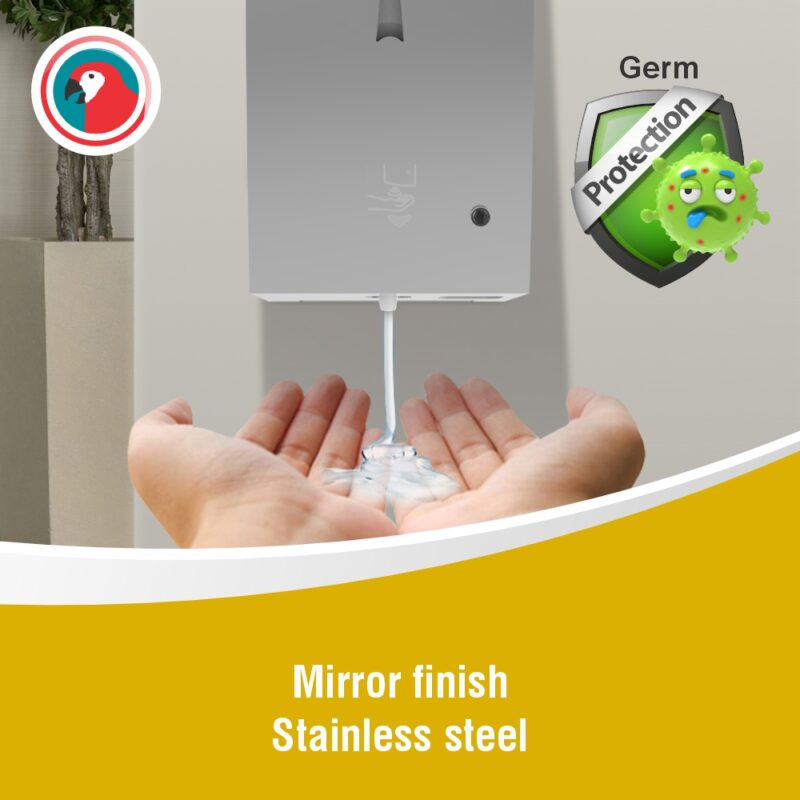 Janitorial Stainless Steel Gel/Soap Auto Wall Mounted Dispenser 1000ml