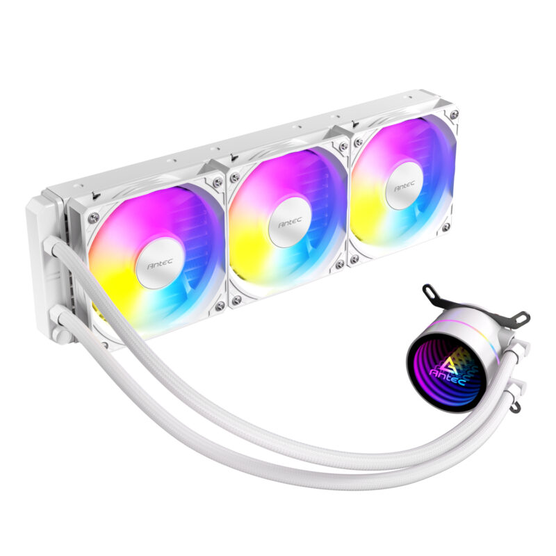 Antec Luna 360 ARGB CPU Liquid Cooler – White