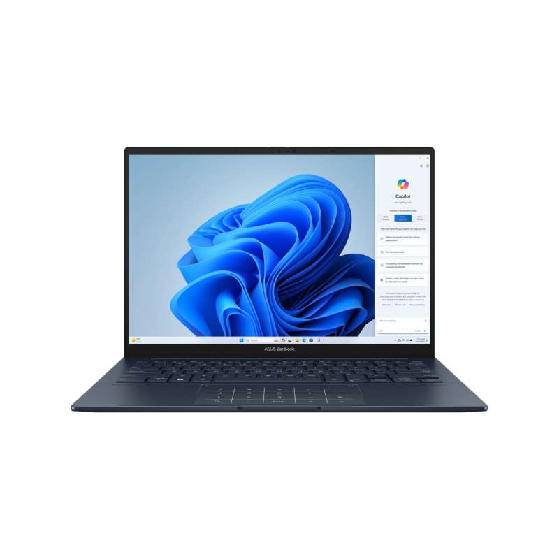 Asus ZenBook 14″ Core-U9 16GB 512GB Win 11 Home Notebook