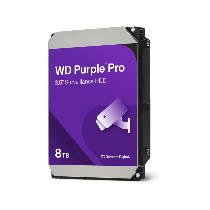 WD Purple Pro Smart Video 8TB 3.5″ SATA Internal HDD