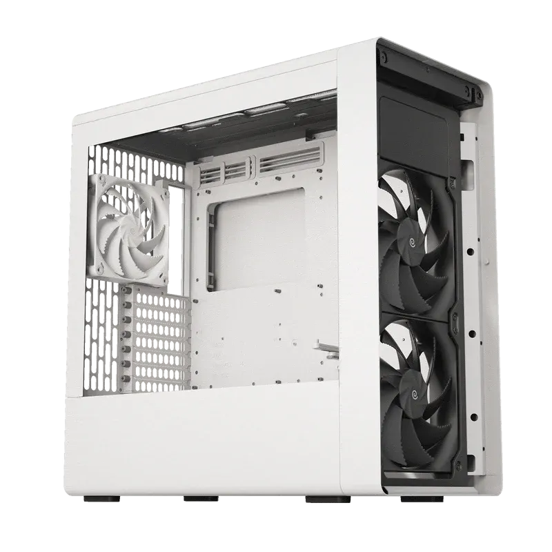 Aerocool HAVN BF 360 White EATX case – Adjustable GPU Bracket – Supports up to 7 fans (0 incl) – 2x 3.5” or 4x 2.5” – 420mm Ra