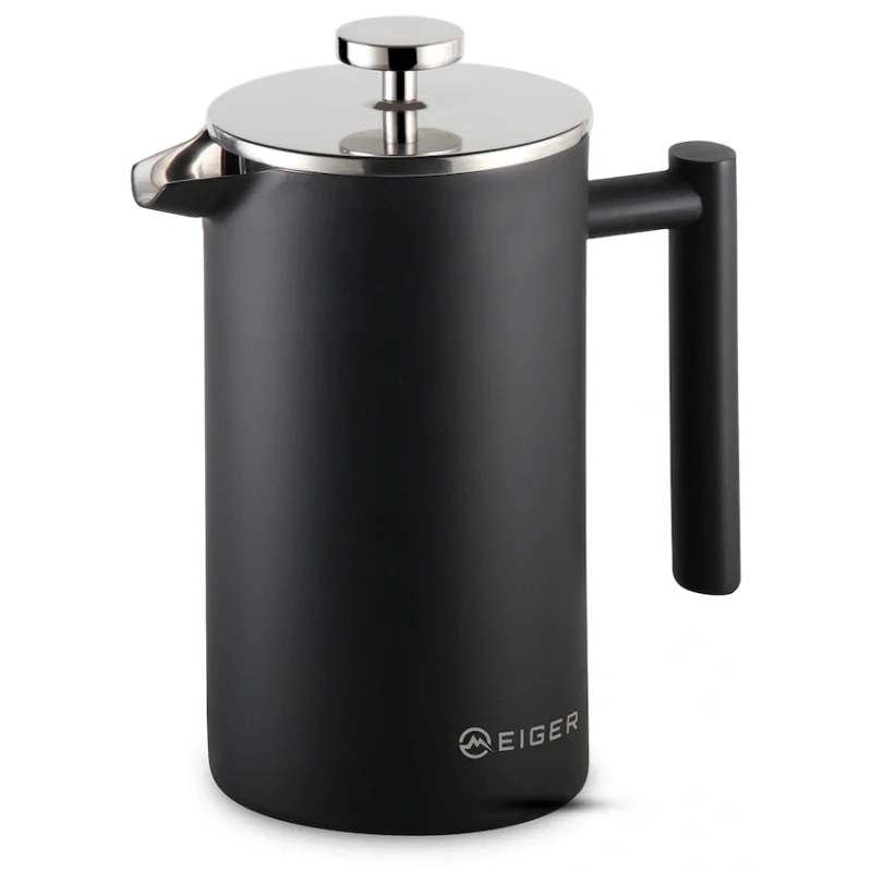 TOSCA SERIES DOUBLE WALL COFFEE PRESS MATT BLACK 700ml