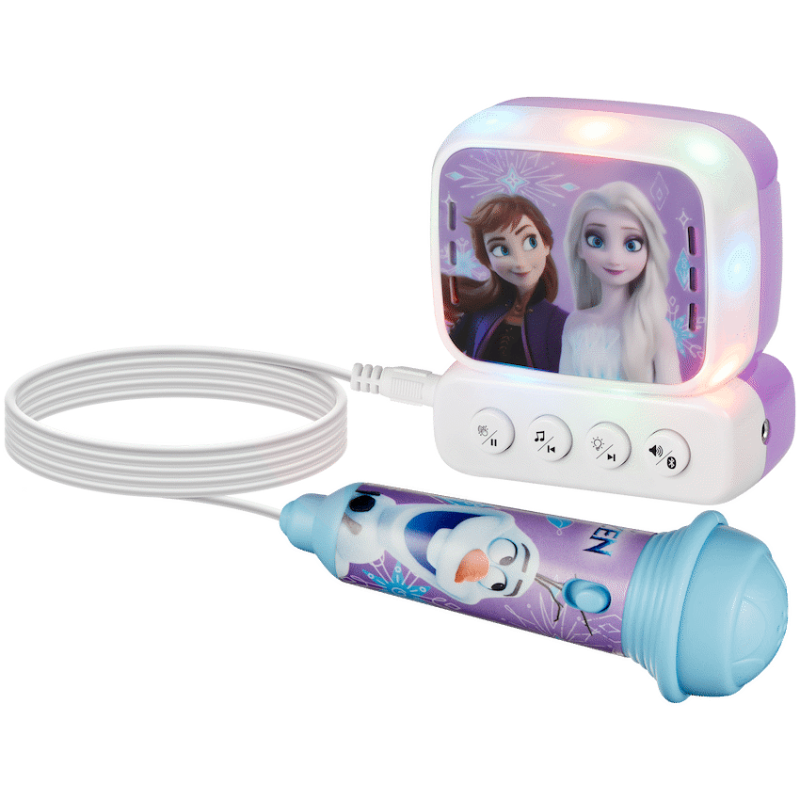 Disney Frozen Bluetooth Mini Karaoke Machine with Belt Hook
