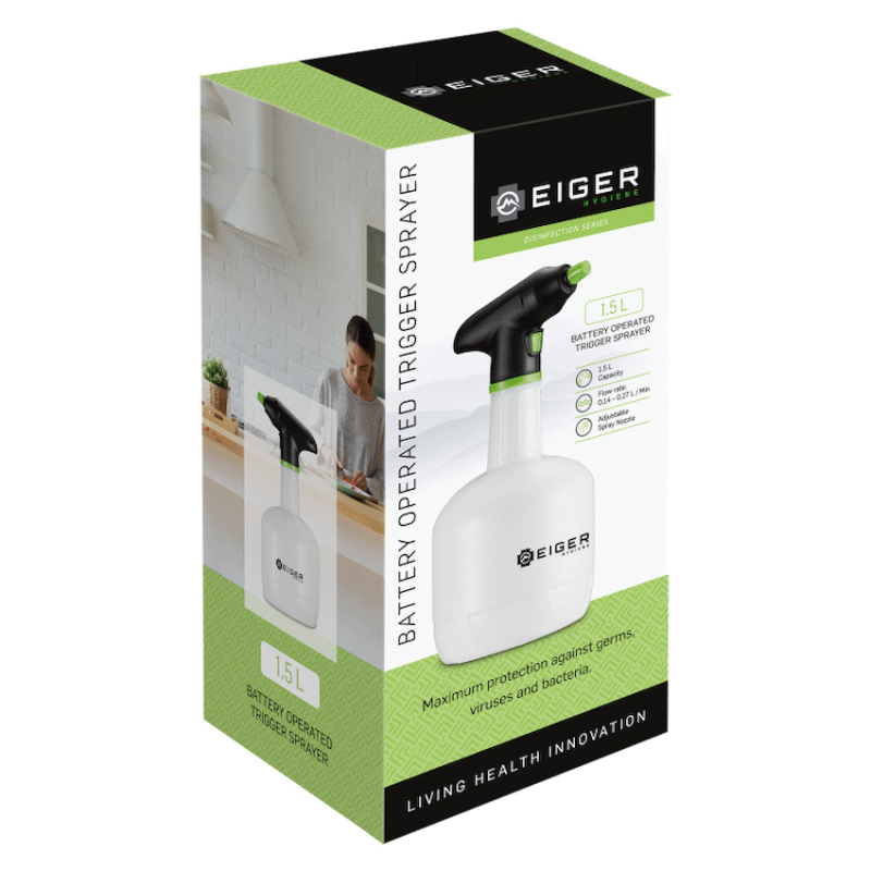 EIGER – BATTERY OPERATED TRIGGER SPRAYER.