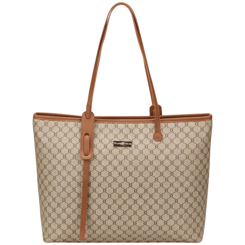 Supanova Zafira 15.6″ Laptop Tote Bag Brown