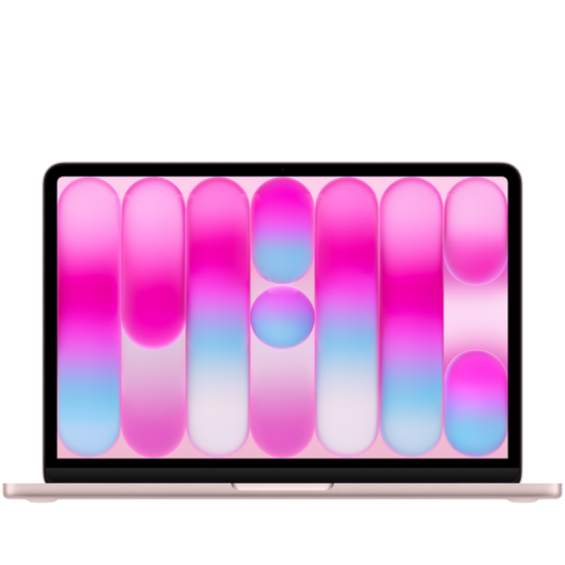 13-inch MacBook Neo: Apple A18 Pro chip with 6-core CPU and 5-core GPU, 8GB, 256GB SSD – Blush,Model A3404