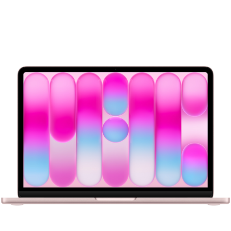 13-inch MacBook Neo: Apple A18 Pro chip with 6-core CPU and 5-core GPU, 8GB, 512GB SSD, Touch ID – Blush,Model A3404