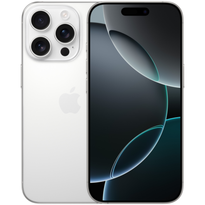 Out of box iPhone 16 Pro 256GB White Titanium,Model A3293