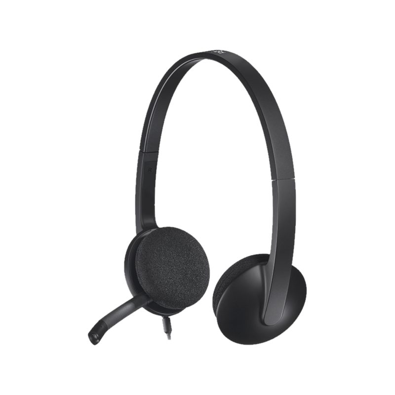 Logitech H340 Black Computer Stereo USB Headset